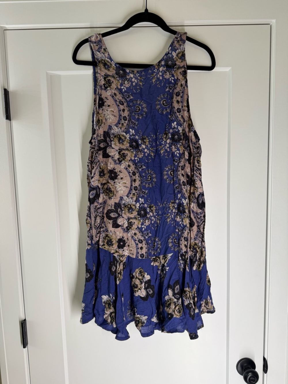 Free People Intimately Blue Floral Tunic